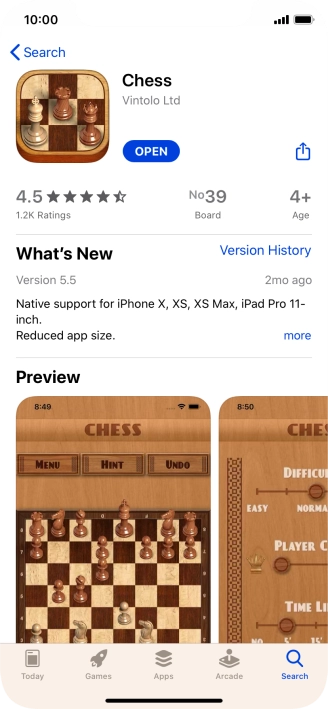 Slide your finger upwards starting from the bottom of the screen to return to the home screen.