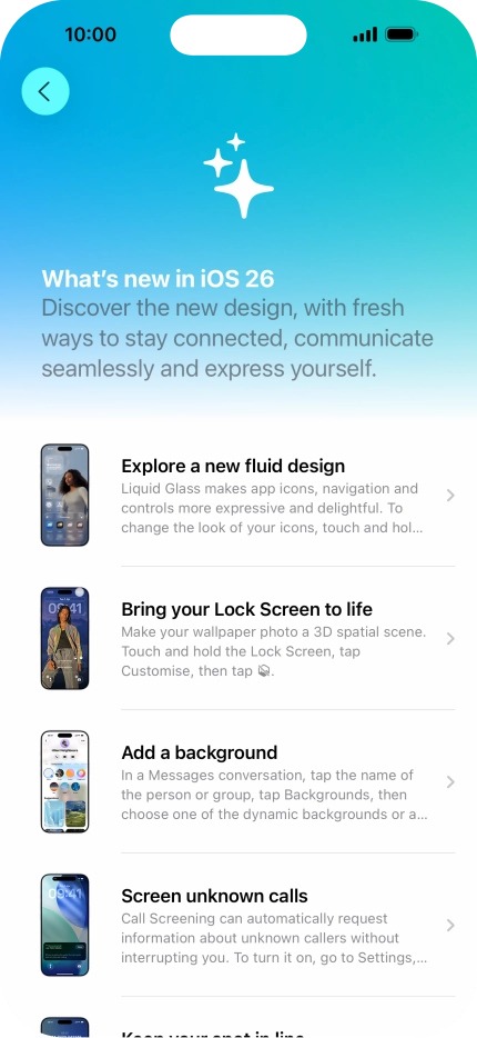 Slide your finger upwards starting from the bottom of the screen to return to the home screen. Slide your finger upwards starting from the bottom of the screen to return to the home screen.