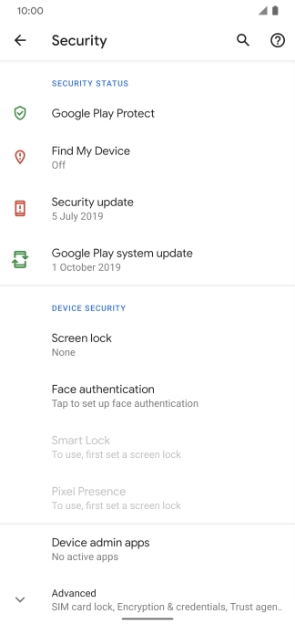 Slide your finger upwards starting from the bottom of the screen to return to the home screen.