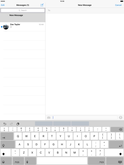 Press the Home key to return to the home screen. Press the Home key to return to the home screen.