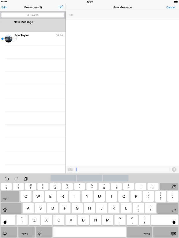 Press the Home key to return to the home screen. Press the Home key to return to the home screen.