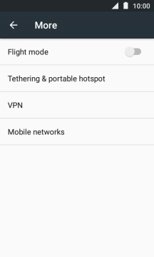 Press Mobile networks.