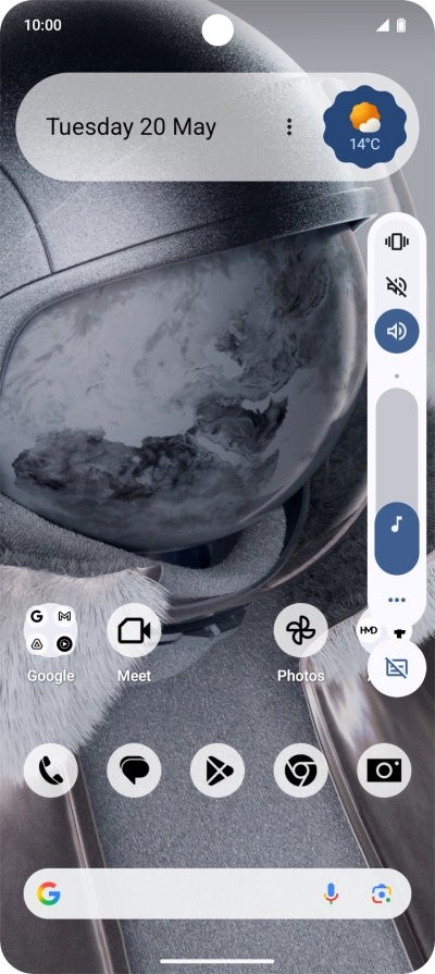 Press the silent mode icon to turn on the function. Press the silent mode icon to turn on the function.