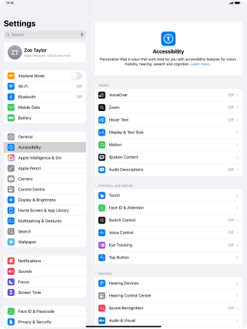 Press the required category below 