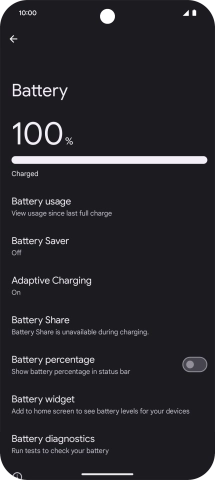 Press Battery Saver.