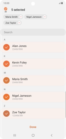 Press Done. Press Done.