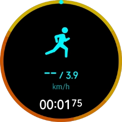 Slide your finger left on the screen to see more data. Slide your finger left on the screen to see more data.