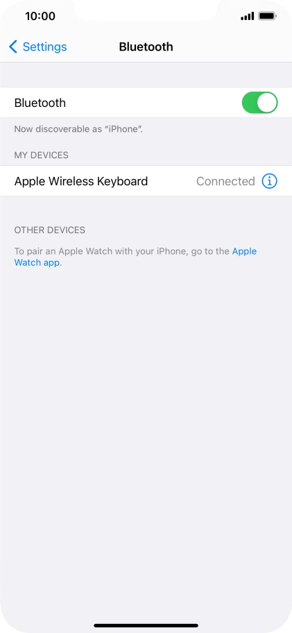 Slide your finger upwards starting from the bottom of the screen to return to the home screen.