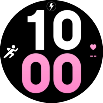 When the battery charging icon is displayed, the battery is charging.