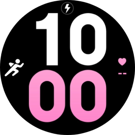 When the battery charging icon is displayed, the battery is charging.