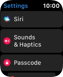 Press Siri.
