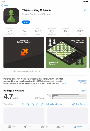 Slide your finger upwards starting from the bottom of the screen to return to the home screen.