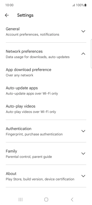 Press Auto-update apps.