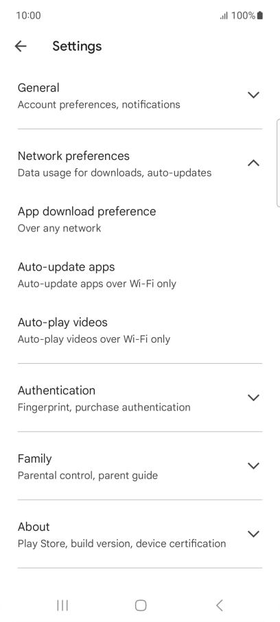 Press Auto-update apps.