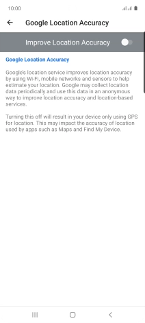 If you press the indicator next to 