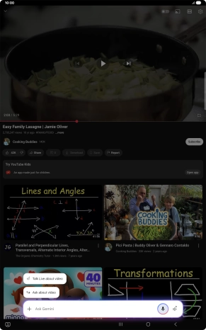 Press Ask about video.