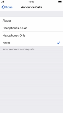 Press Always to turn on the function when silent mode is turned off.