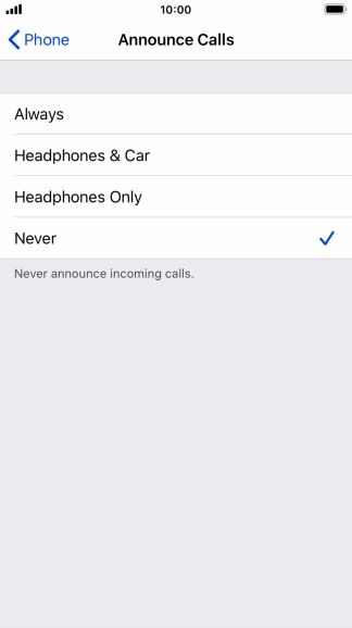 Press Always to turn on the function when silent mode is turned off.