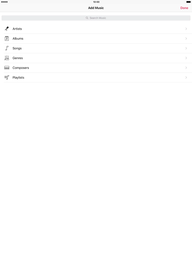 Press Songs. Press Songs.