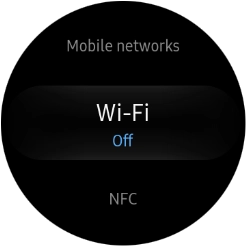 Press Wi-Fi. Press Wi-Fi.