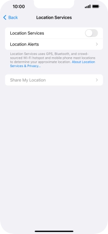 Press the indicator next to Press the indicator next to