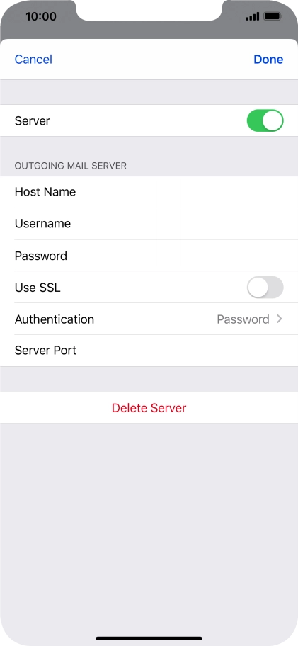 Press Authentication.