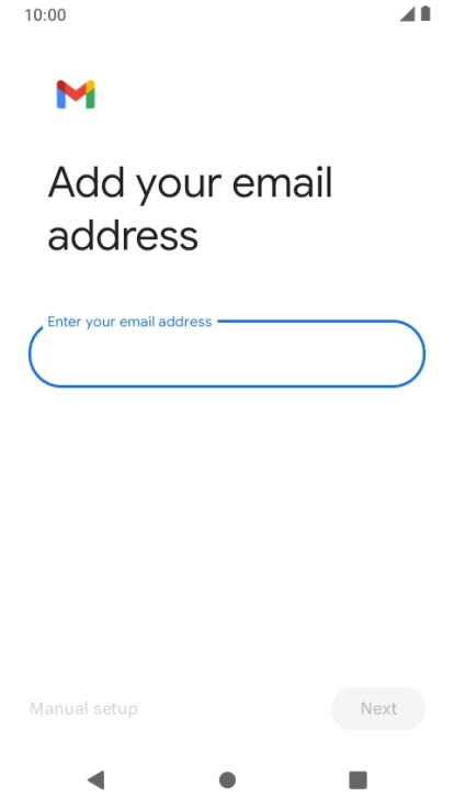 Press the field below 