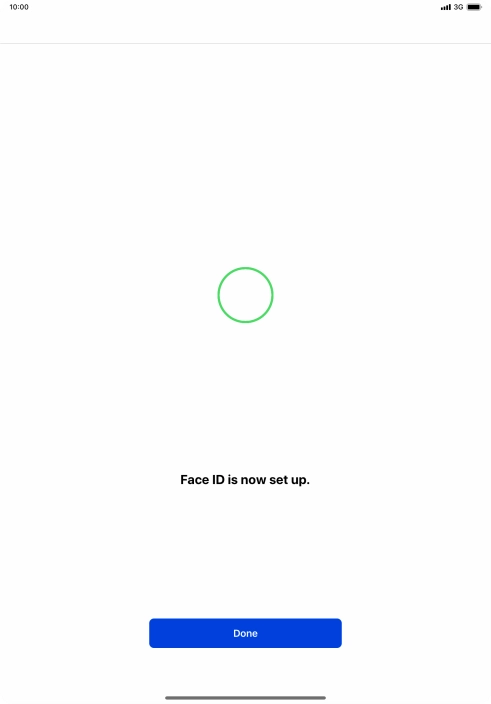 Press Done. If you haven't previously selected a lock code, key in a code of your own choice twice. Press Done. If you haven't previously selected a lock code, key in a code of your own choice twice.