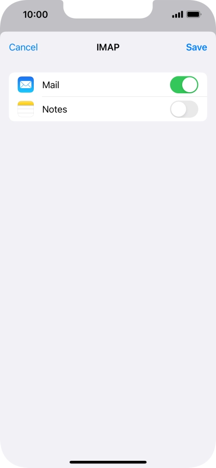 Press Save. Your email account has now been set up. To select more settings for incoming and outgoing server, proceed with the following steps.