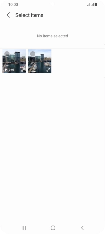 Press the required picture. Press the required picture.