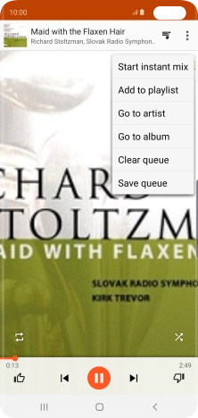 Press Add to playlist. Press Add to playlist.