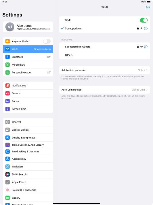 Slide your finger upwards starting from the bottom of the screen to return to the home screen.