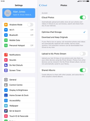 Press the indicator next to Press the indicator next to
