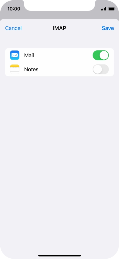 Press Save. Your email account has now been set up. To select more settings for incoming and outgoing server, proceed with the following steps.