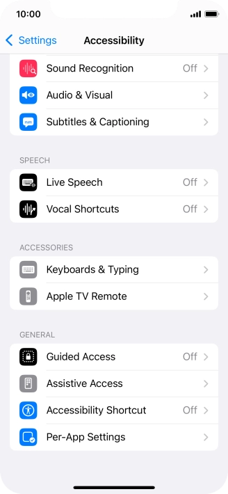Press the required category below 