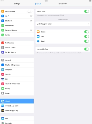 Press the indicator next to Press the indicator next to