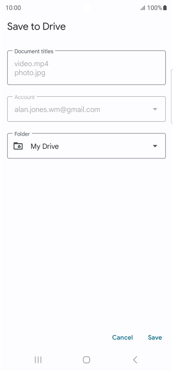 Press the field below Press the field below