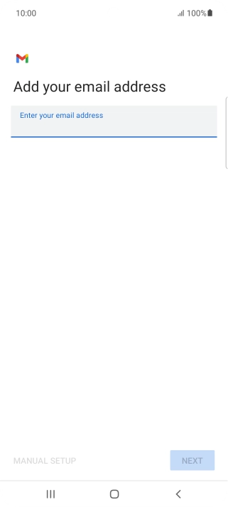 Press the field below 