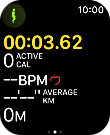 Slide your finger right starting from the left side of the screen.