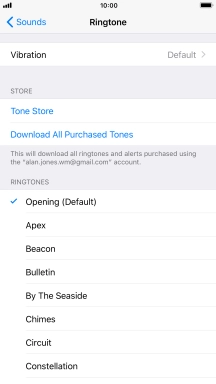Press the required ring tones to hear them. Press the required ring tones to hear them.