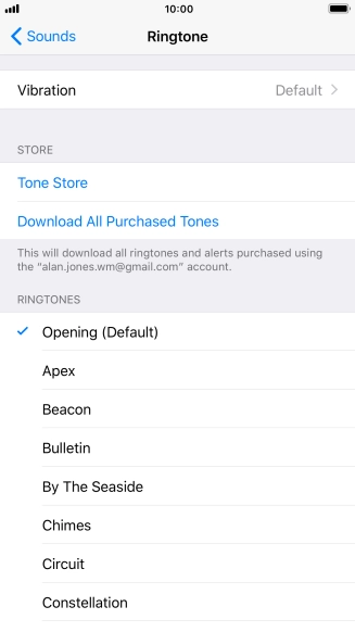 Press the required ring tones to hear them. Press the required ring tones to hear them.