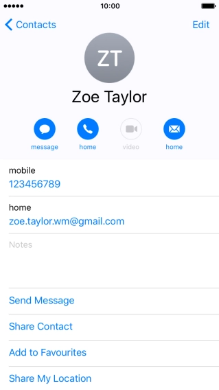 Press the required number.