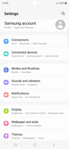 Press Sounds and vibration.