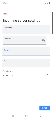 Press the field below 