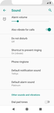 Press Phone ringtone.