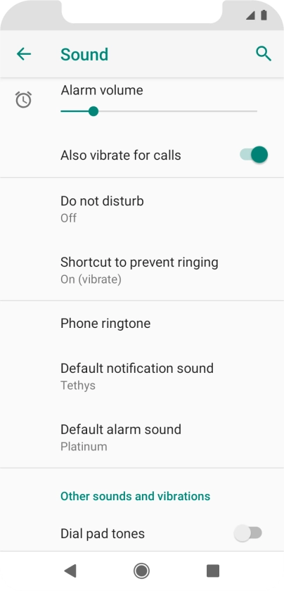 Press Phone ringtone.