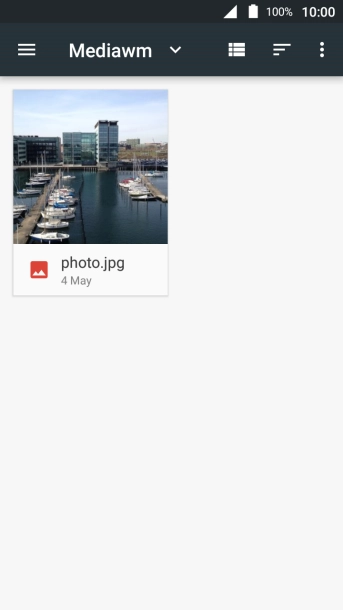 Press the required picture.