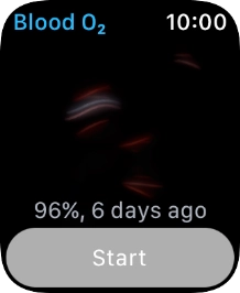 Press Start and wait a moment until the measurement is done.