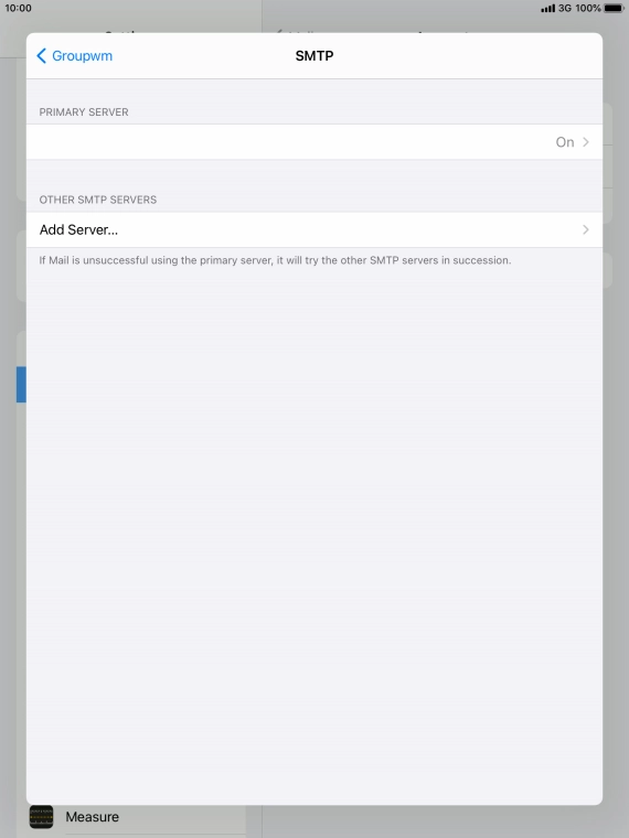 Press the field below Press the field below
