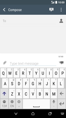 Open a new note, message or email message to bring up the keypad and your phone is ready for text input.